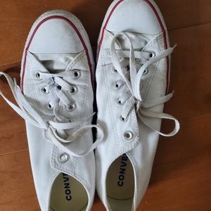 Converse white sneakers